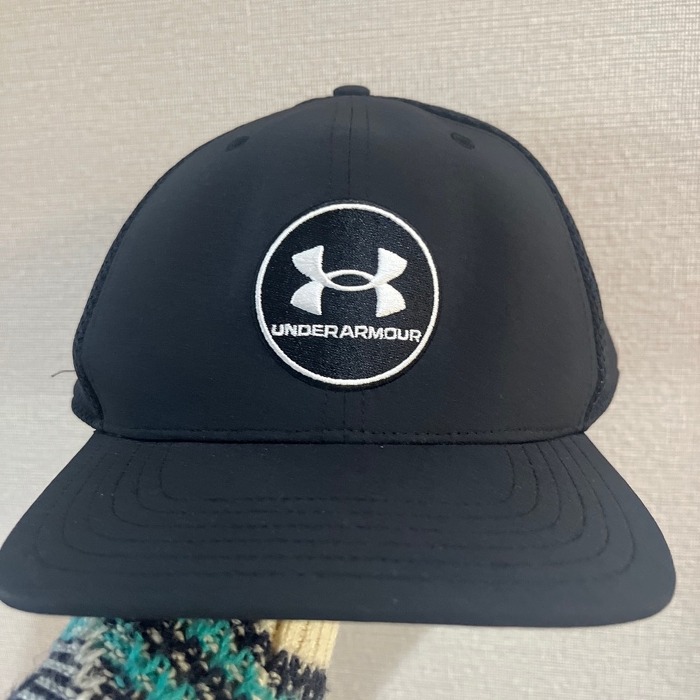 Under Armour Men's UA Drive Mid Rope XL 2XL Hat Black NWOT